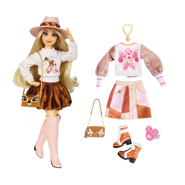 JAKKS Pacific Disney ily 4EVER Modedocka med extra mode inspirerad av Bambi