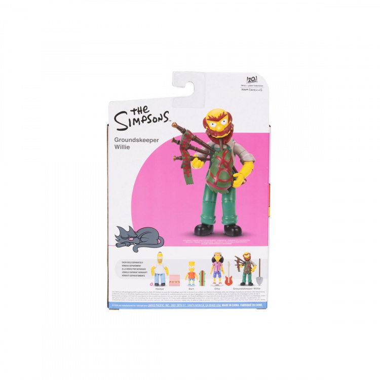 JAKKS Pacific The Simpsons 5 tums figur Groundskeeper Willie