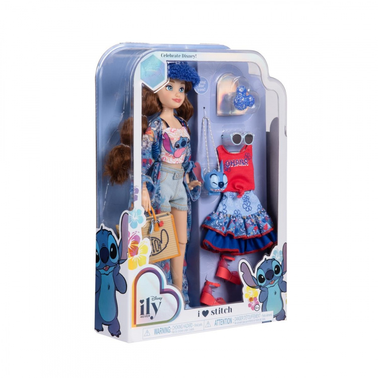 JAKKS Pacific Disney ily 4EVER Modedocka med extra mode inspirerad av Stitch (2023)