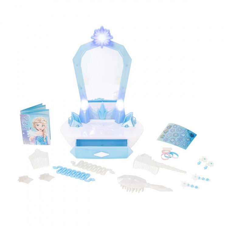 JAKKS Pacific Disney Frozen Rollspel Elsas is- och magiska sminkskåp