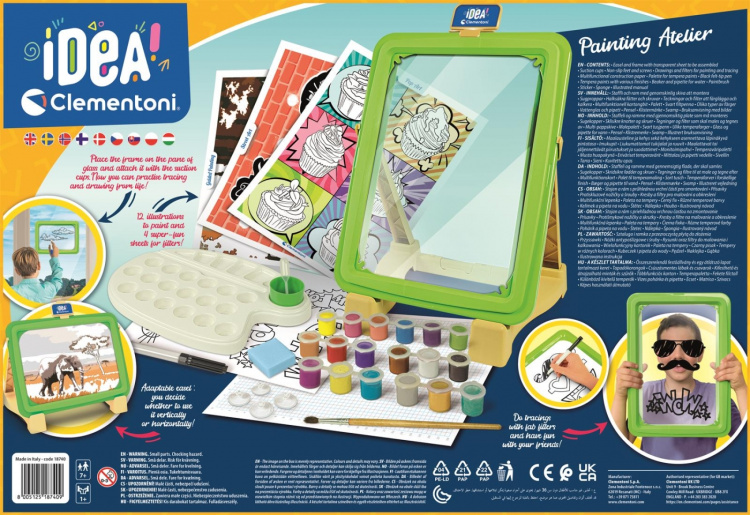 Clementoni Ateljé för målning