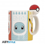 Abysse POKEMON - Mugg 3D handtag - Pokéball Abysse POKEMON - Mugg 3D handtag - Pokéball