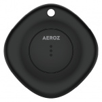 AEROZ TAG-1000 Black - Nyckelsökare för användning med iPhone - Fungerar med Apples Find My-app