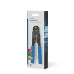 Nedis Crimp pliers | CAT5e / CAT6 / CAT6a | Skärande / Stripp / Tång | ABS / Stål | Blå