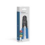 Nedis Crimp pliers | CAT5e / CAT6 / CAT6a | Skärande / Stripp / Tång | ABS / Stål | Blå