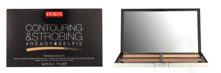 Pupa Milano Pupa Contouring & Strobing Powder Palette 17.5 g #002 Medium Skin