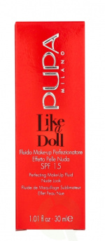 Pupa Milano Pupa Pupa Like A Doll Perfecting Make-Up Fluid SPF15 30 ml #050 Sand