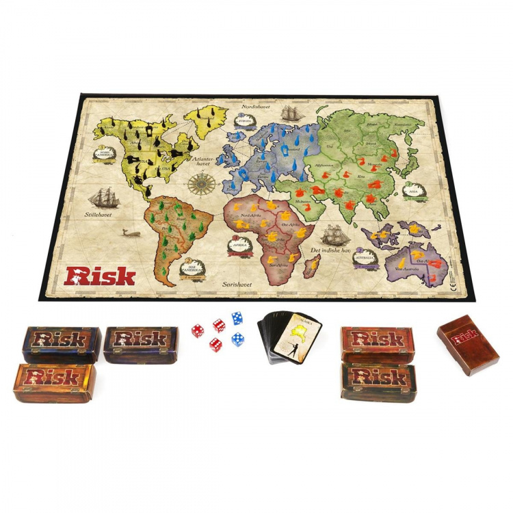 Hasbro Risk - Spel om strategi, erobring och seier (NO)