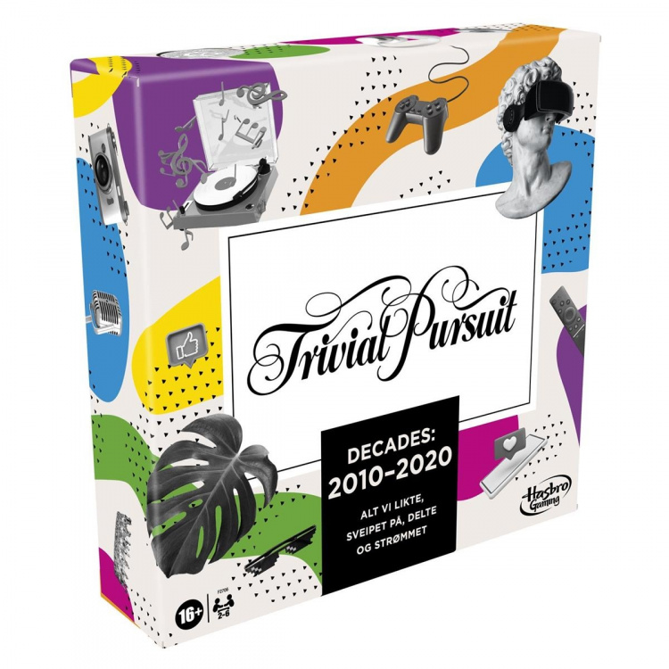 Hasbro Trivial Pursuit Decades: 2010-2020 (NO)