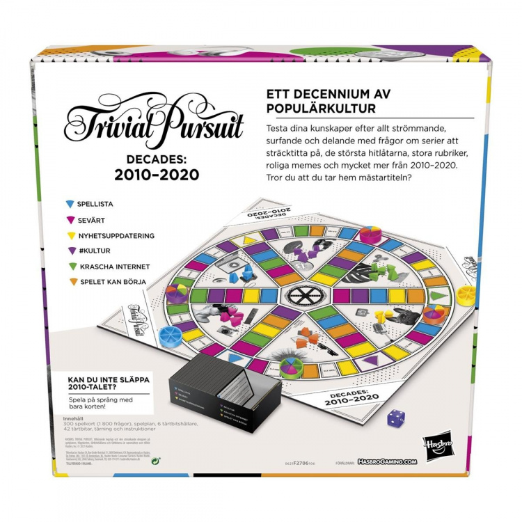 Hasbro Trivial Pursuit Decades: 2010-2020 (SE)