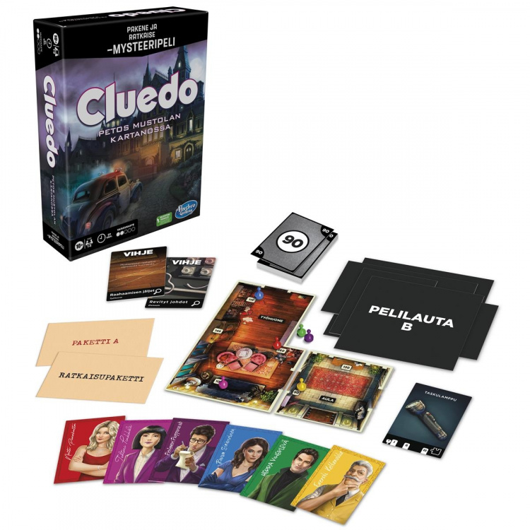 Hasbro Cluedo Escape Förräderi på Tudor Mansion (FI)