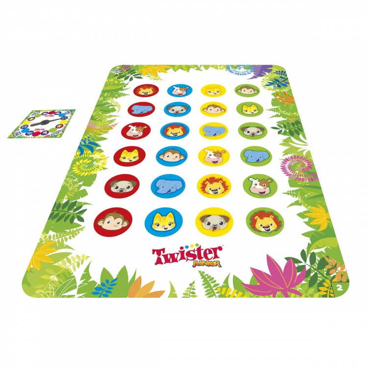 Hasbro Twister Junior 2 spel i 1 (DK/NO) Hasbro Twister Junior 2 spel i 1 (DK/NO)
