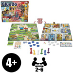 Hasbro Cluedo Junior 2 spel i 1 (DK/NO) Hasbro Cluedo Junior 2 spel i 1 (DK/NO)