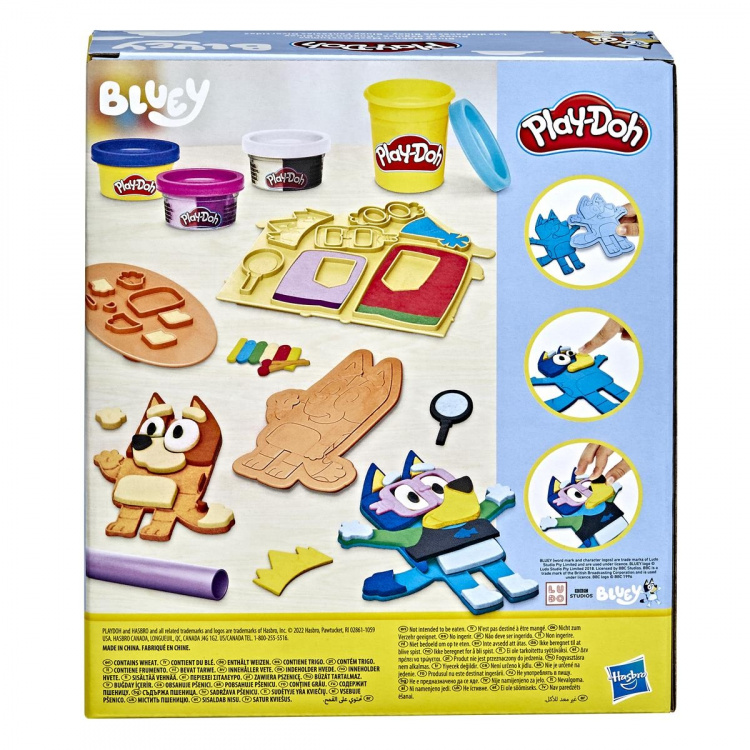 Hasbro Play-Doh Bluey Make \'n Mash Kostymer lekset