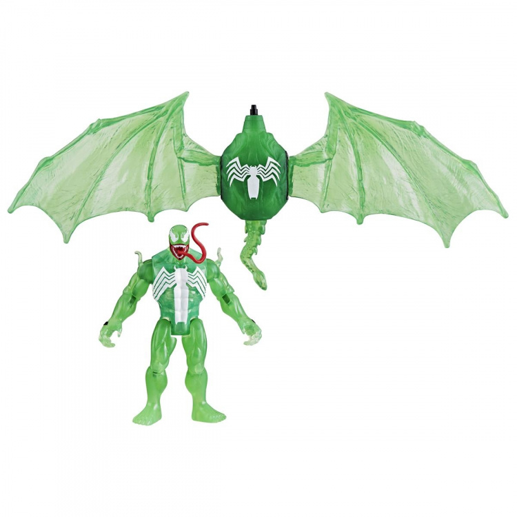 Spider-Man Web Splashers Figur & Fordon Green Symbiote