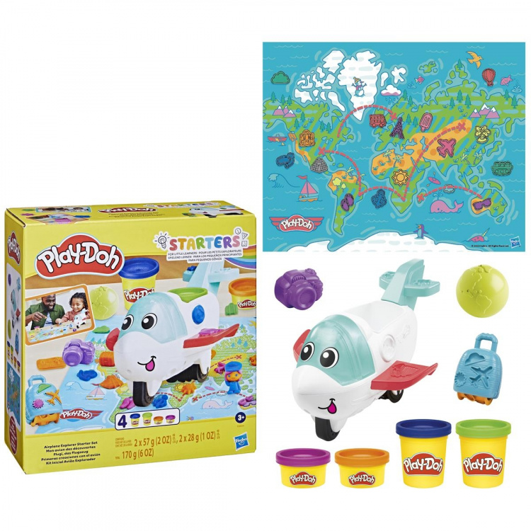 Play-Doh Starters lekset Flygplansutforskaren
