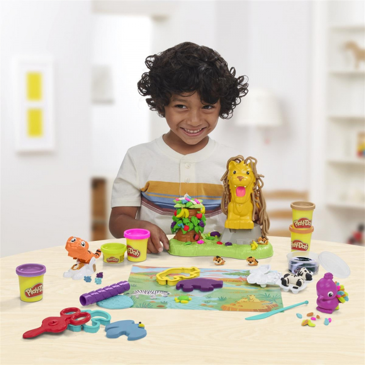 Play-Doh lekset Grown Mane Lion och vänner