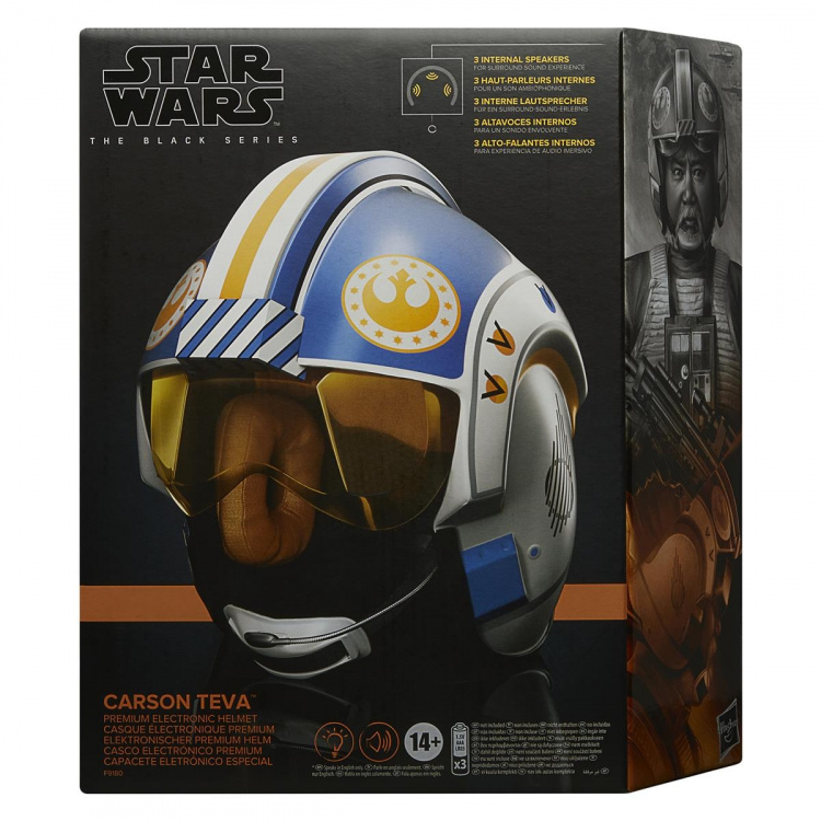 Star Wars The Black Series Elektronisk hjälm Carson Teeva