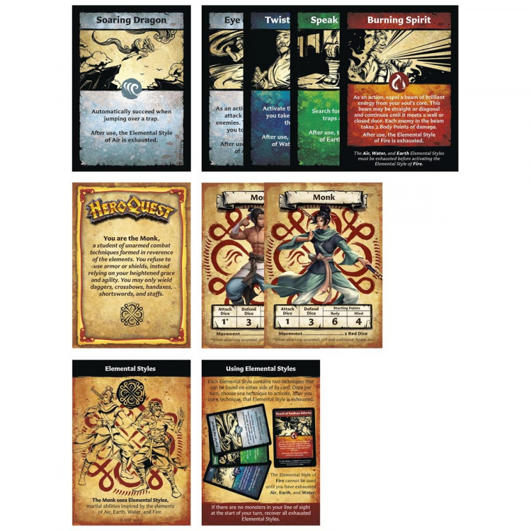 Hasbro HeroQuest Expansion Path of the Wandering Monk (EN) Hasbro HeroQuest Expansion Path of the Wandering Monk (EN)