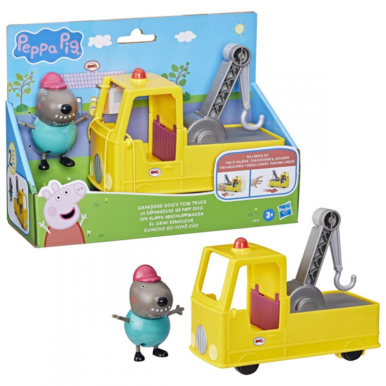 Hasbro Peppa Pig Morfar Hundar Bärgningsbil Hasbro Peppa Pig Morfar Hundar Bärgningsbil