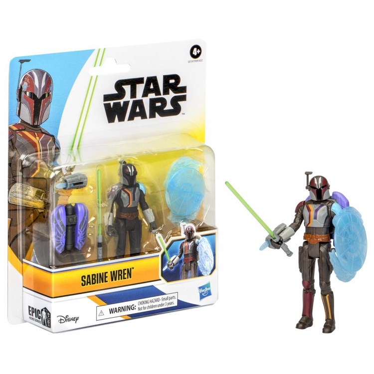 Star Wars Epic Hero Series 4 tum Deluxe-figur Sabine Wren