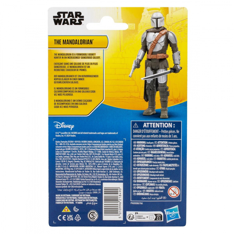 Star Wars Epic Hero Series 4-tums figur Mandalorian