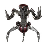 Star Wars The Black Series 6 tums Deluxe-figur Droideka