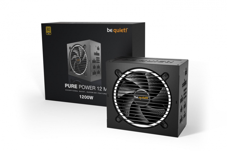 be quiet! Pure Power 12 M 1200W 3.0 nätaggregat