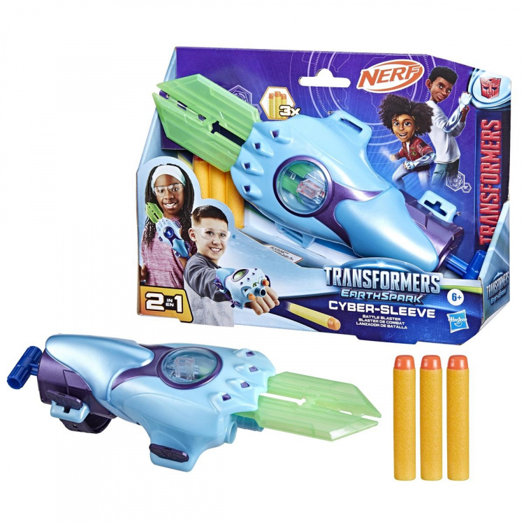 Transformers EarthSpark Rollspel Cyber-sleeve Blaster