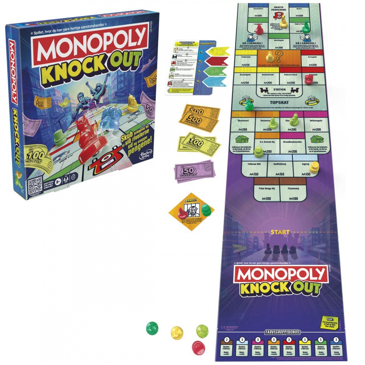 Hasbro Monopol Knockout (DK)