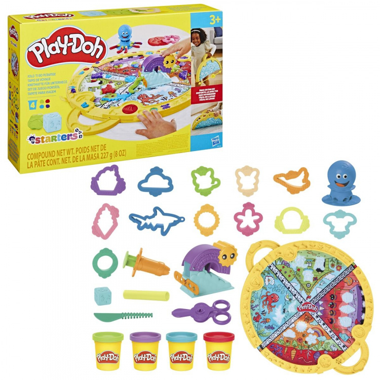 Play-Doh Starters lekset Fold and Go Lekmatta