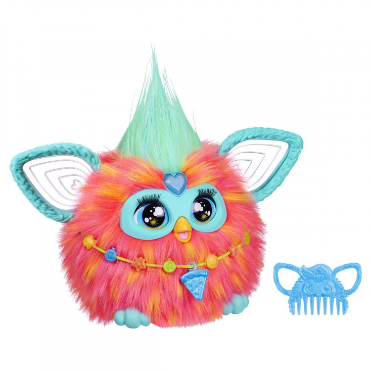 Hasbro Furby interaktiv plyschleksak Coral (EN)