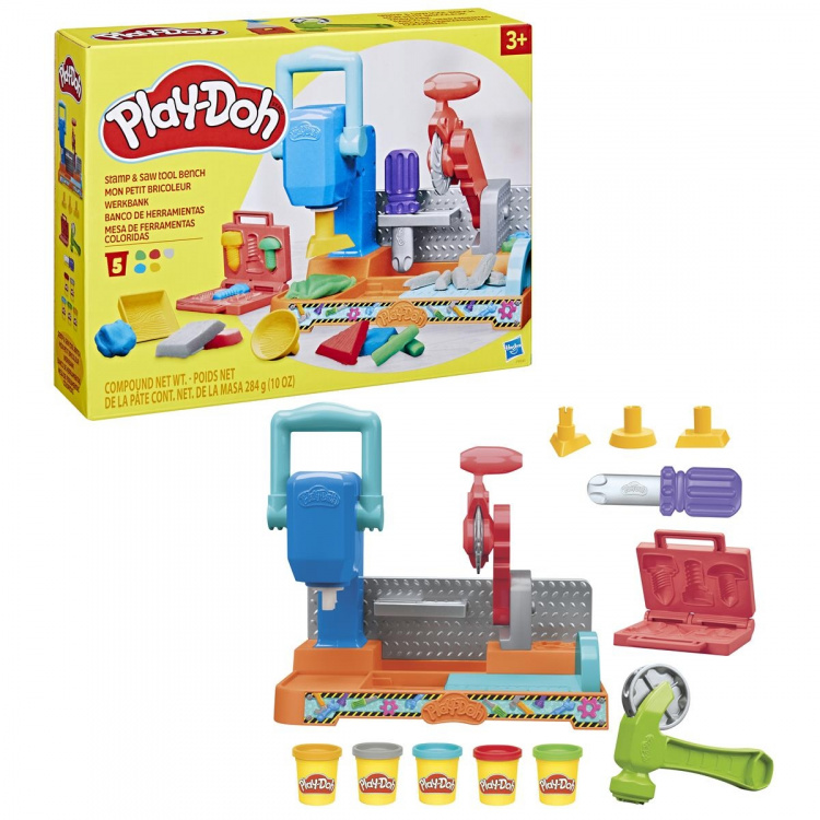 Play-Doh Playset Stamp\'n Tool Bänk