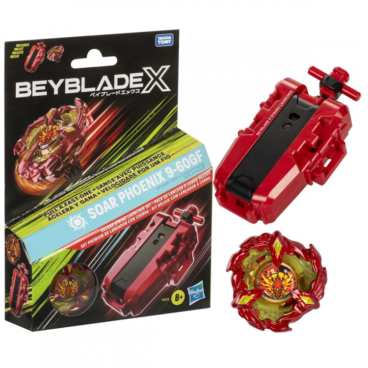Hasbro Beyblade Burst BBX Deluxe Startramp och Top Soar Phoenix 9-60GF