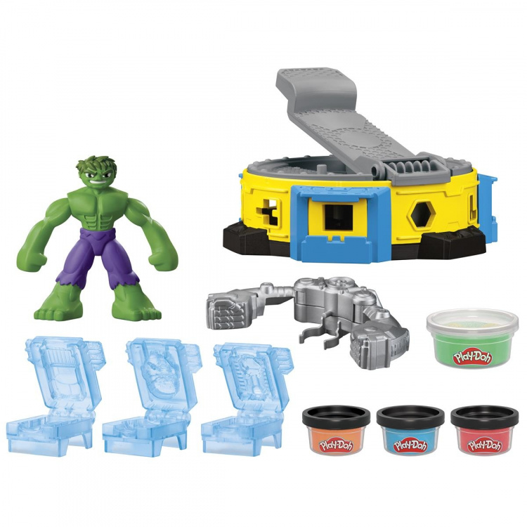Play-Doh Marvel Hulk & Squish lekset
