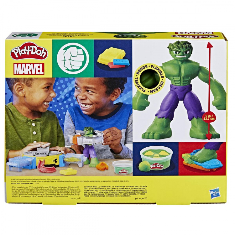 Play-Doh Marvel Hulk & Squish lekset