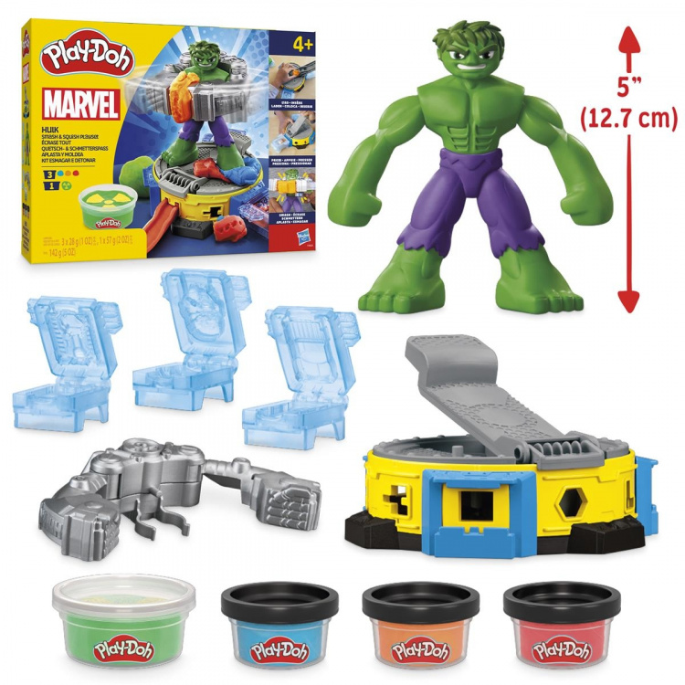 Play-Doh Marvel Hulk & Squish lekset