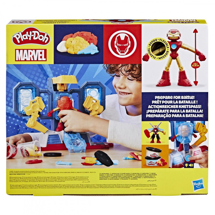 Play-Doh Marvel Iron Man Armor Maker Lab lekset