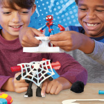 Play-Doh Marvel Spider-Man Launch & Slice lekset