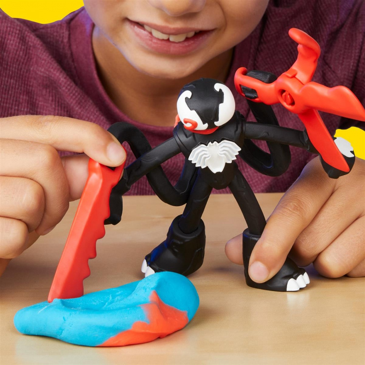 Play-Doh Marvel Spider-Man Launch & Slice lekset