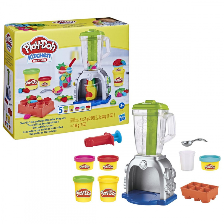 Play-Doh Kitchen Creations lekset Swirlin Smoothies Blender