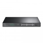 TP-Link 18-portars Gigabit Easy Smart Switch med 16-portars PoE+