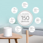 TP-Link Deco X60 (3-pack) Wi-Fi 6 AX Wi-Fi-system med nät för hela hemmet TP-Link Deco X60 (3-pack) Wi-Fi 6 AX Wi-Fi-system med nät för hela hemmet