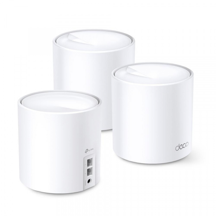 TP-Link Deco X20 (3-pack) Wi-Fi 6 AX1800 Wi-Fi-system med nät för hela hemmet TP-Link Deco X20 (3-pack) Wi-Fi 6 AX1800 Wi-Fi-system med nät för hela hemmet