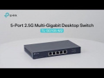 TP-Link 5-Port 2.5G Multi-Gigabit Skrivbordsswitch