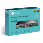 TP-Link 8-portars 2,5G Multi-Gigabit skrivbordsswitch TP-Link 8-portars 2,5G Multi-Gigabit skrivbordsswitch