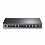 TP-Link 10-portars gigabitswitch för skrivbord med 8-portars PoE+ TP-Link 10-portars gigabitswitch för skrivbord med 8-portars PoE+