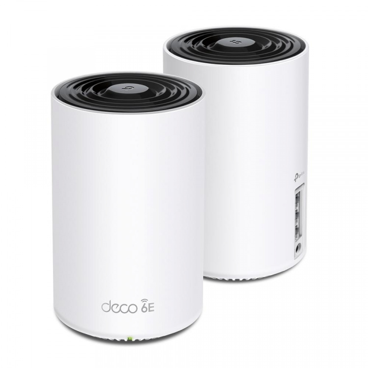 TP-Link Deco XE75 (2-pack) Wi-Fi 6E AXE5400 Wi-Fi-system med nät för hela hemmet TP-Link Deco XE75 (2-pack) Wi-Fi 6E AXE5400 Wi-Fi-system med nät för hela hemmet