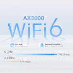 TP-Link Deco X50 Wi-Fi 6 AX3000 4G Gateway för nät i hela hemmet