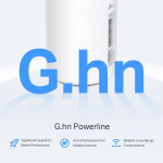 TP-Link Deco PX50 Wi-Fi 6 AX3000 + G1500 Powerline Mesh-system för hela hemmet (3-pack)